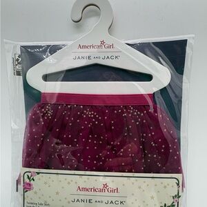 American Girl X Janie And Jack Twinkling Tulle Skirt for 18" Doll